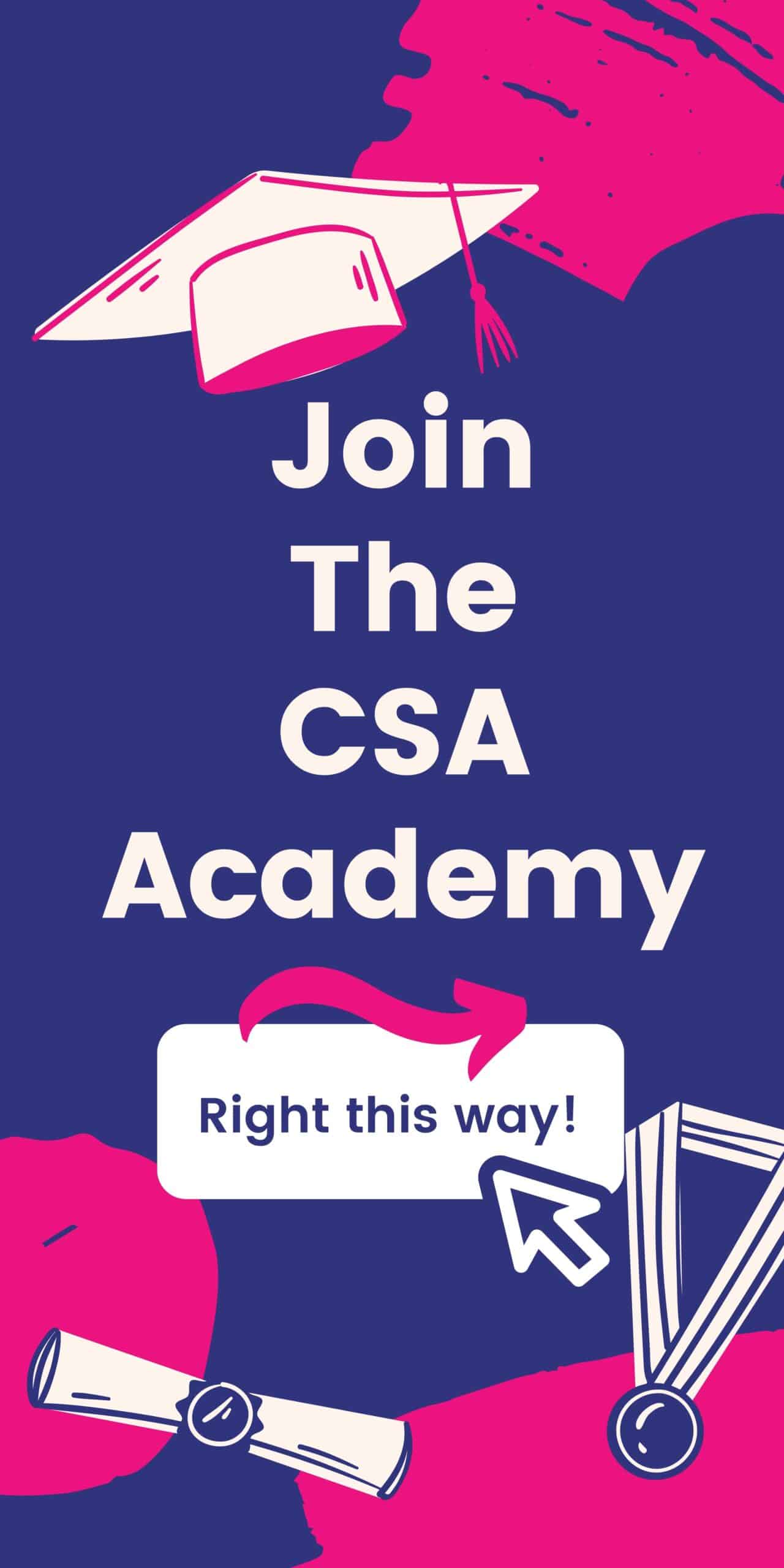 join the csa academy
